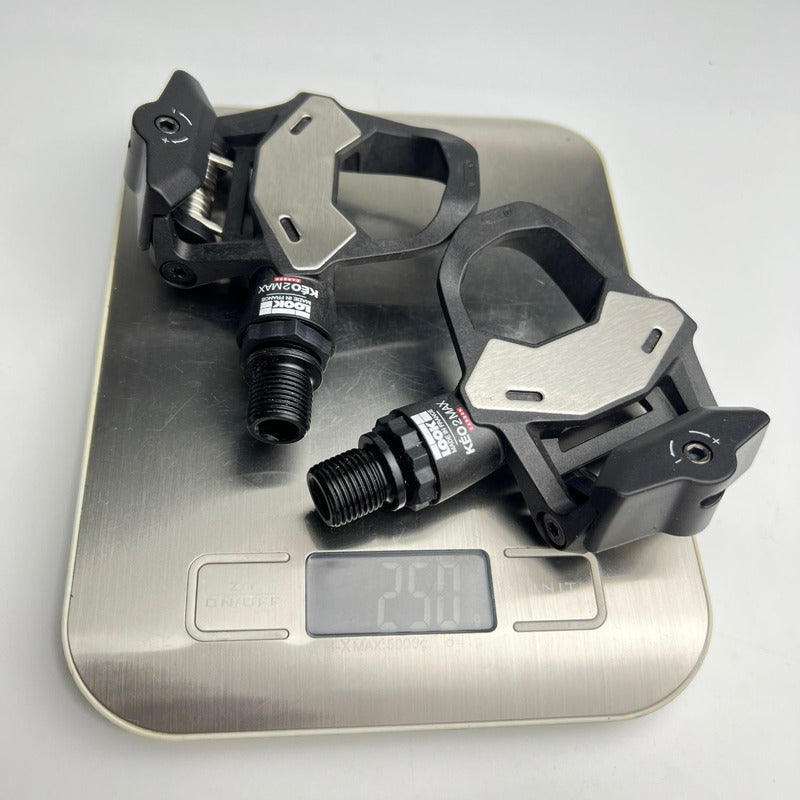 Pedales Para Bicicleta Ruta Look Keo 2 Max Carbón Ciclismo Negro