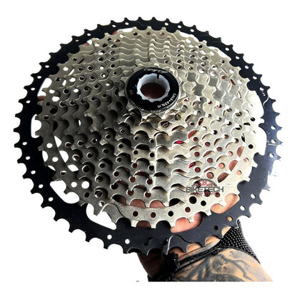 Pacha De 10 Velocidades Gw 11-50 Casette 9v Mtb Shimano Comp Gris