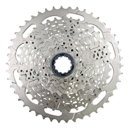 Cassette Shimano Deore Cs M4100 11/46d, 10 V/1 X 10 V, Color Plateado, Número Máximo De Dientes 46, Número Mínimo De Dientes 11