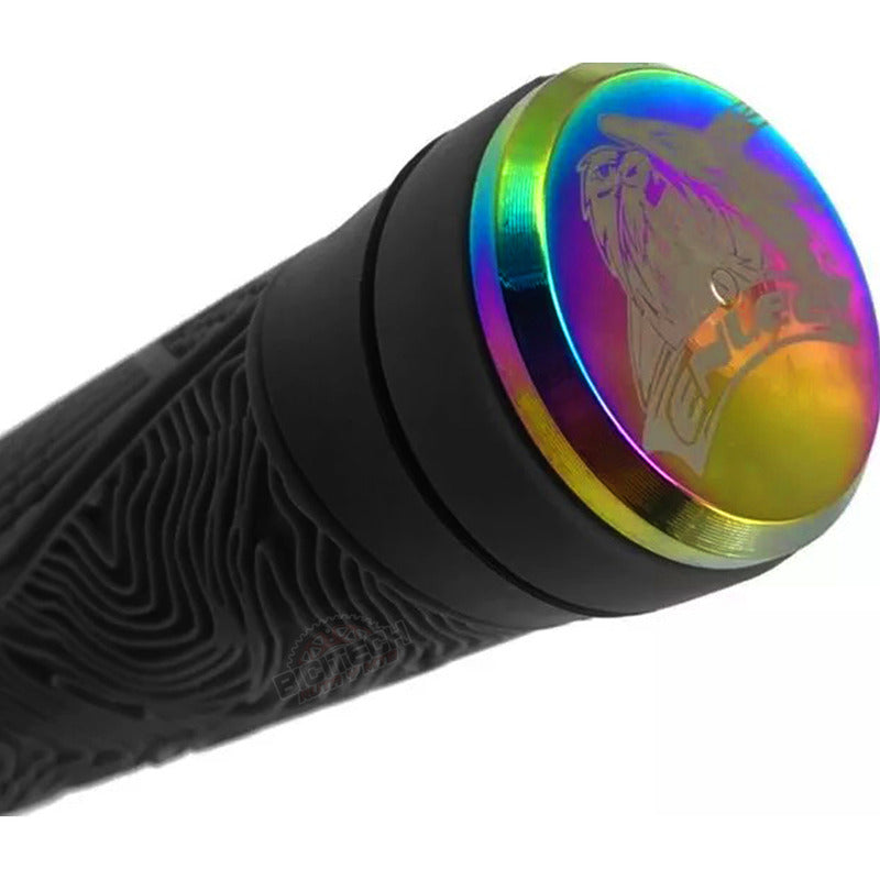 Tapones Enlee Tornasol Para Dirección Bicicleta Mtb