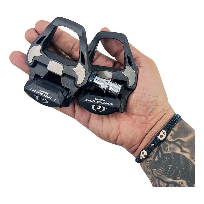 Pedales Shimano Ultegra R8000 En Carbono Negro