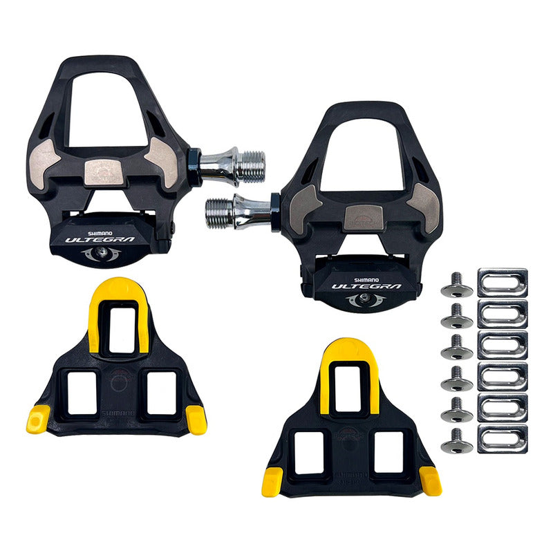 Pedales Shimano Ultegra R8000 En Carbono Negro