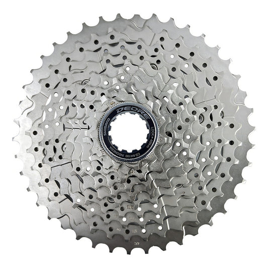 Pacha Cassette Shimano Deore M4100 10 Velocidades 11-42 Mtb - Plateado - 11 - 42 Plata
