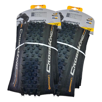2 Llantas Bicicleta Mtb Continental Crossking 29x2.3 Tubelss Negro
