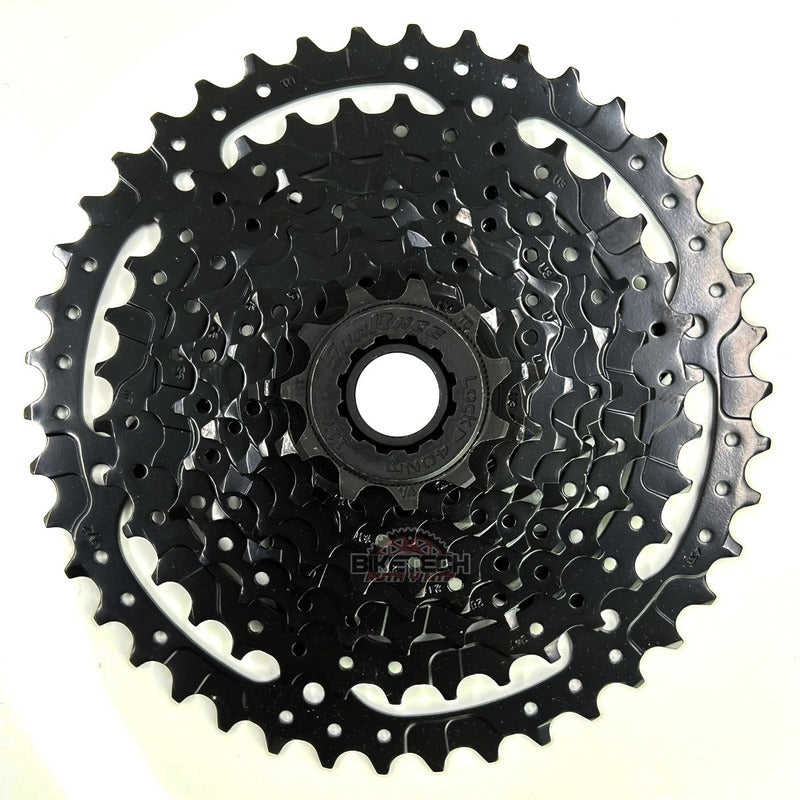 Pacha Cassette Mtb Sunrace Cs-m980 11/42t 9 Velocidades - Negro - 11 - 42