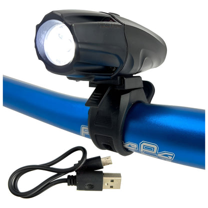Luz/ Linterna De Bicicleta 1000 Lúmenes Delantera Negro