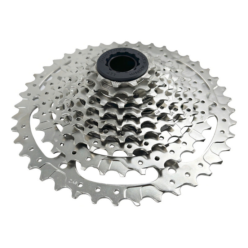 Pacha Cassette 9 Velocidades Sunrace M980 11-40 Plateado Bicicleta Mtb