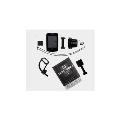 Ciclocomputador Inalámbrico Cateye Padrone+ Cc-pa110w Negro A Prueba De Agua