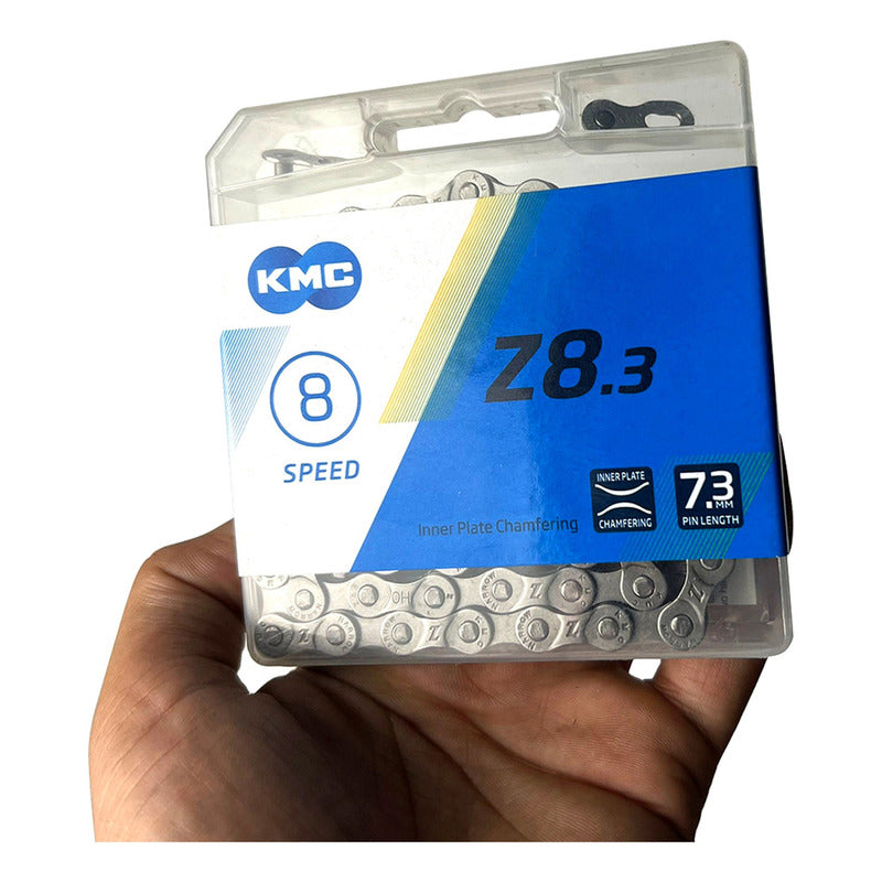 Pacha Y Cadena 8 Velocidades Sunrace R86 11-28 Ruta + Kmc Z8 11 28 Plateado