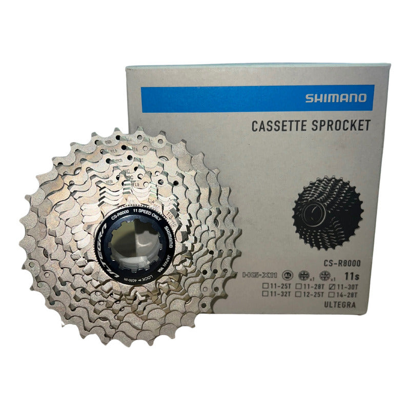 Cassette Pacha Shimano Ruta Ultegra R8000 11 Vel 11-30 - Gris - 11 - 30