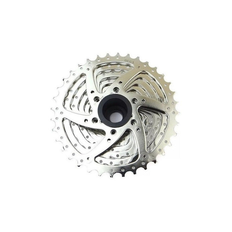 Pacha 9v M98 Sunrace 11-36t Compatible Shimano Bicicleta Velocidad Plateado