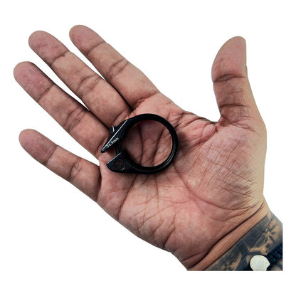 Abrazadera Para Sillín Gw At 620  En Aluminio 34.9mm Negro