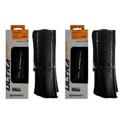 2 Corazas Continental Ultra Sport 3 Plegable Ruta 23 25 Y 28