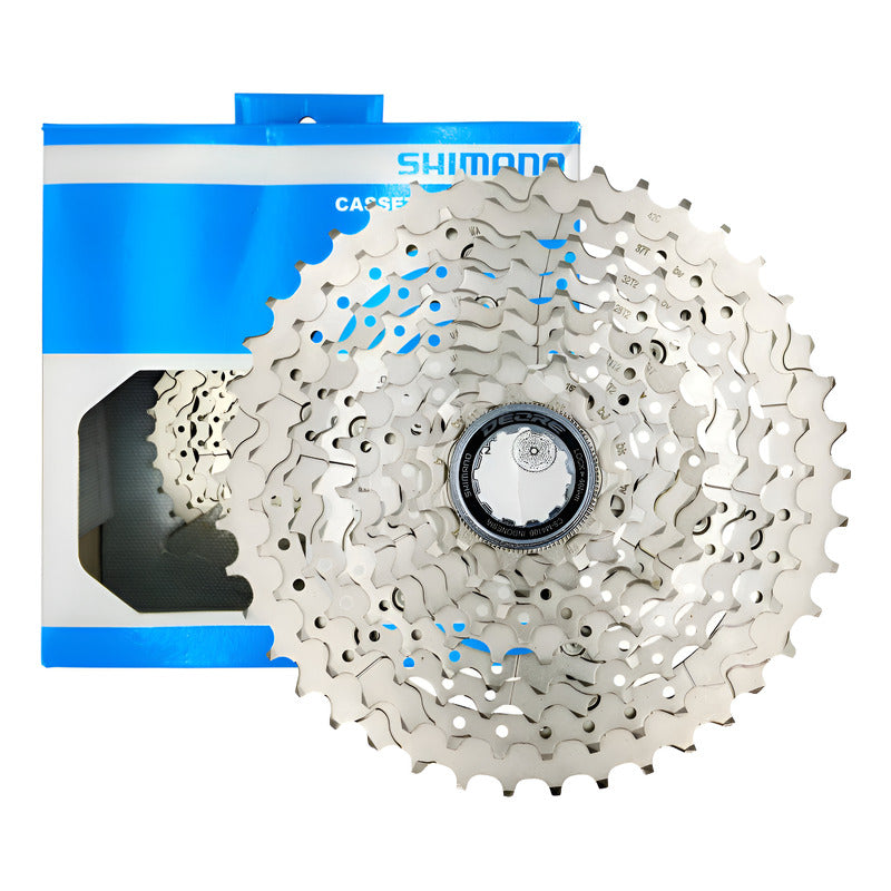 Pacha Cassette Shimano Deore M4100 10 Velocidades 11-42 Mtb - Plateado - 11 - 42