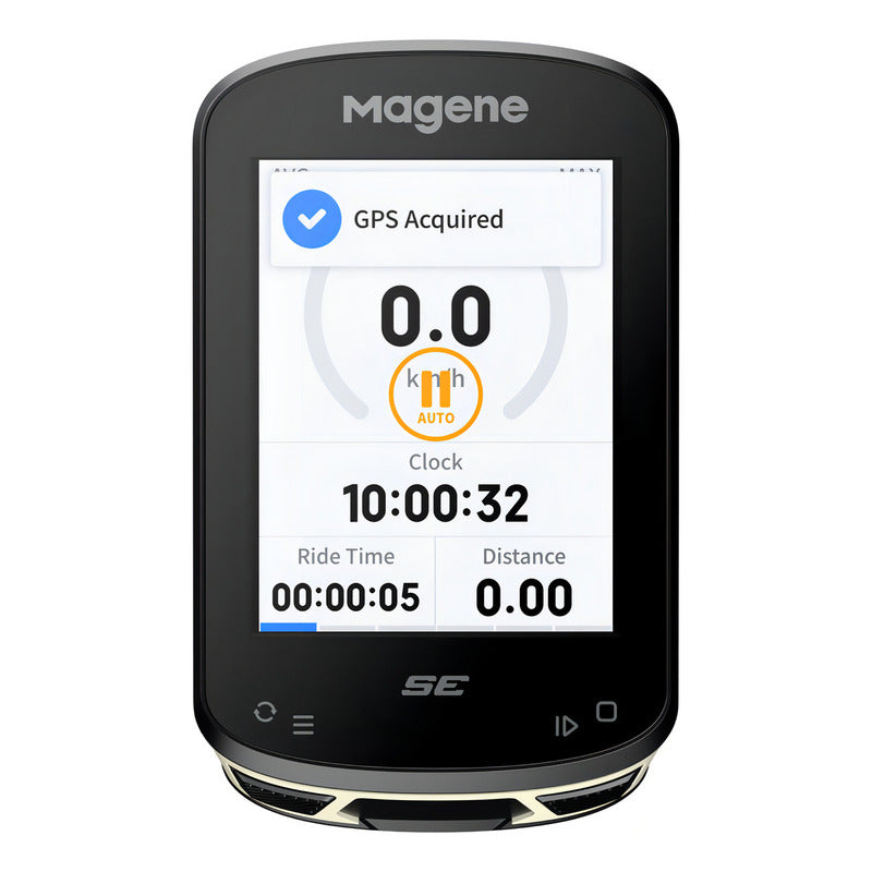 Ciclocomputador Gps Para Bicicleta Magene C506 Se Rutas Color Negro