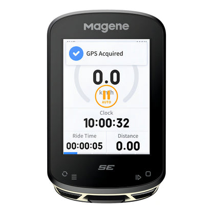 Ciclocomputador Gps Para Bicicleta Magene C506 Se Rutas Color Negro