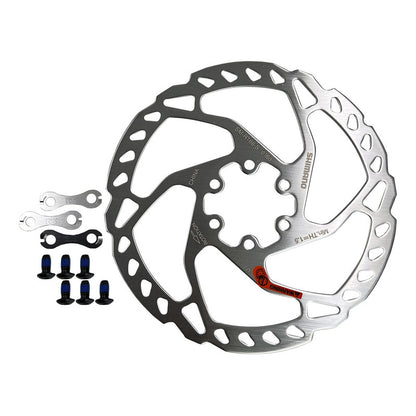 Disco 6 Tornillos - Rotor Shimano Sm-rt66 De 160mm Slx/deore Plateado