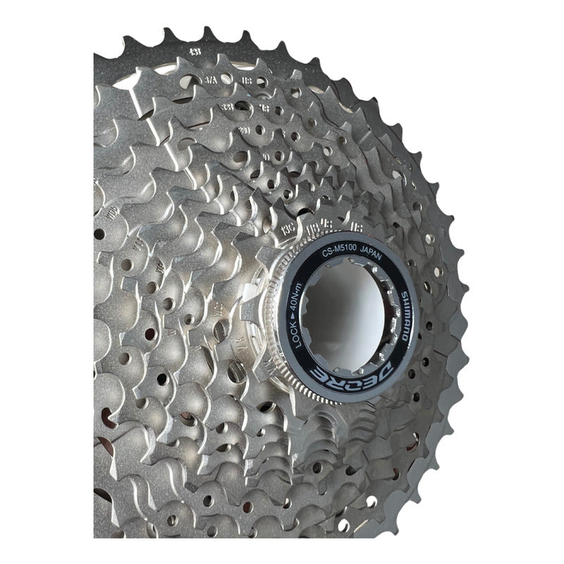 Pacha Cassette Shimano Cs-m5100-11 11-42t 11 Velocidades Plateado