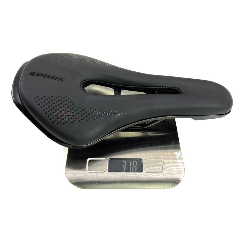 Silla Para Bicicleta En Gel Spark Confort Sillín Bicicleta Negro 26.5 Cm 14.2 Cm