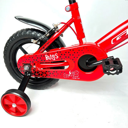 Bicicleta Niño Rin 12 Gw Bugs Doble Freno Con Auxiliar