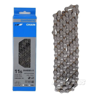 Cadena Bicicleta Mtb Shimano Hg601 126 11 Velocidades Avant Plateado