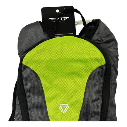 Bolso Morral Ciclismo Gw Hidratación Negro Verde 2 Litros Todoterreno