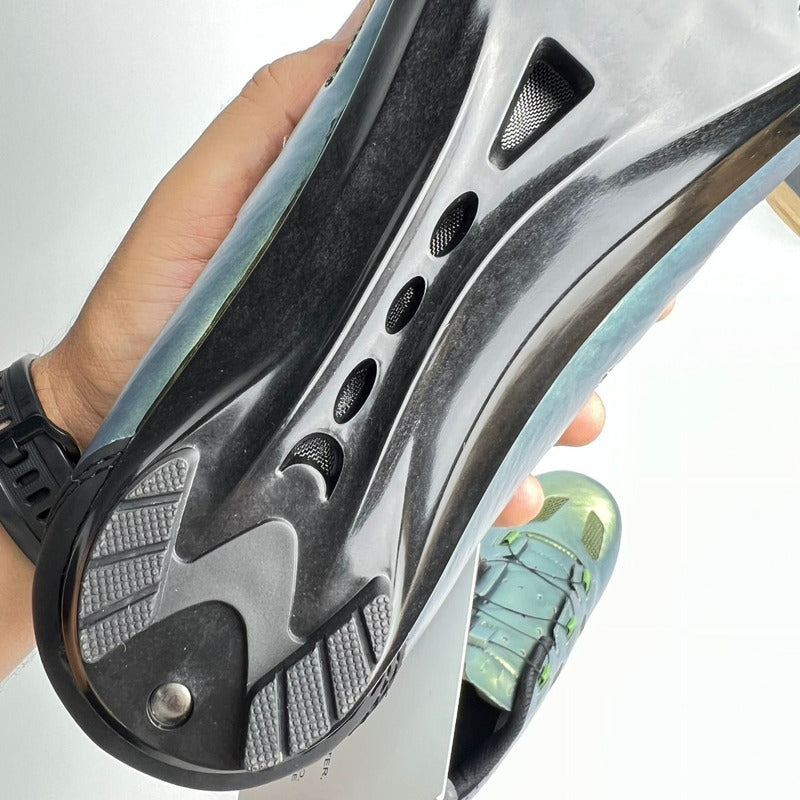 Zapatillas Ciclismo Gw Bicicleta De Ruta Doble Boa Verde