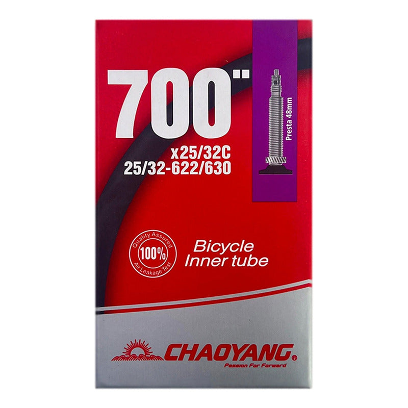 Cámara De Aire Chaoyang 700x25/32 Válvula Presta 48mm - Un
