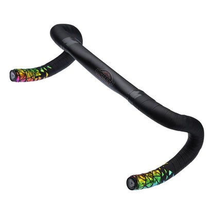 Cinta Manubrio Bicicleta Ruta Gw Dazzling Triangle Tornasol Negro Tornasol Triángulos