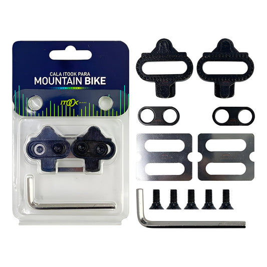 Calas Chocles Bicicleta Mtb Itook Spd Para Shimano Negro
