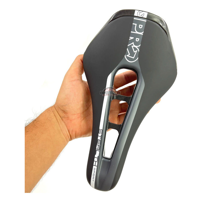 Sillín Bicicleta Pro Stealth Sport 142mm Asiento Ruta Mtb Negro 25.5 Cm 14.2 Cm