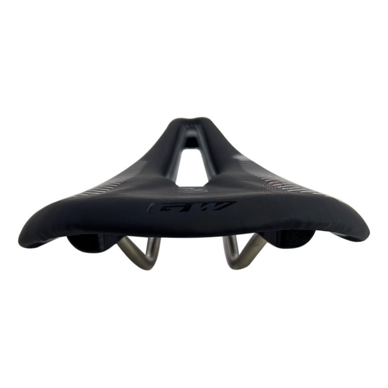 Sillín Bicicleta Gw Lapize Ruta Y Mtb Negro 25 Cm 16.5 Cm