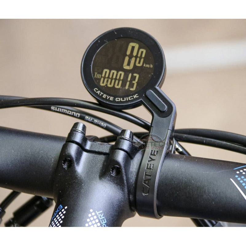 Ciclocomputador Cateye Quick Inalambrico Negro