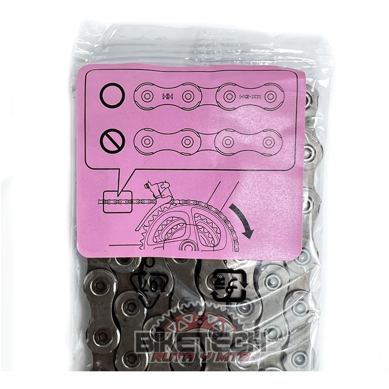 Pacha Gw 11v Bicicleta Ruta 11-32 Cadenilla Shimano 11 Hg701 Gris 11 32