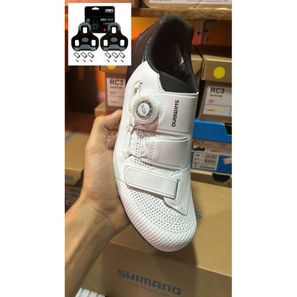 Zapatillas Shimano Rc502  + Calas Look Negros Blanco 42