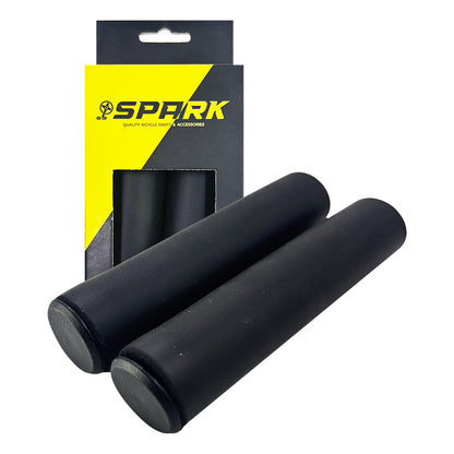 Mangos De Bicicleta Mtb Silicona Puños Cómodos