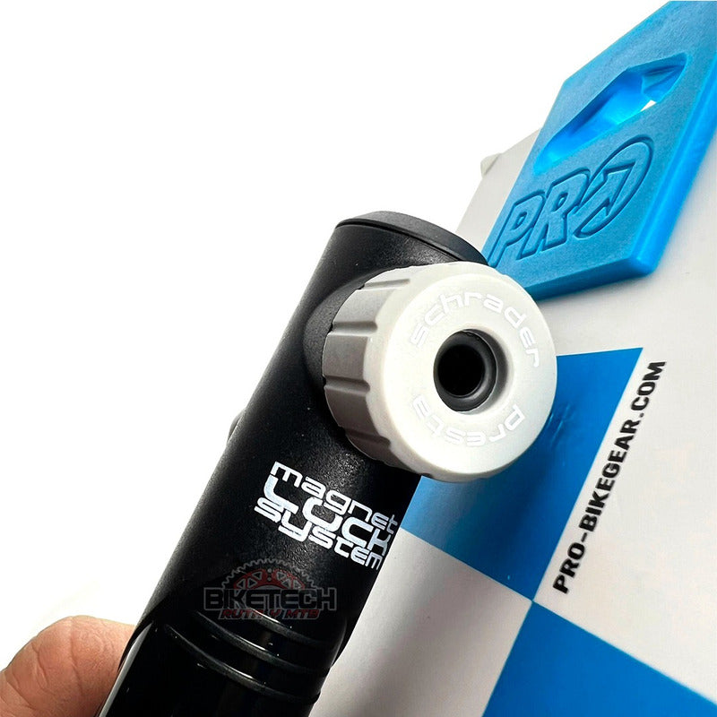 Mini Bomba Pro Telescópica120psi Inflador Bicicleta Mtb Ruta Negro