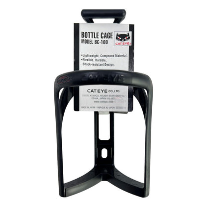 Porta Caramañola Cateye Nylon Ligera Ruta Mtb Black