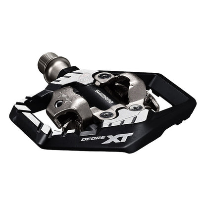 Pedales Bicicleta Mtb Enduro Shimano Deore Xt8120 Con Calas Negro