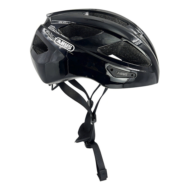 Casco Para Bicicleta Abus Macator Negro Ruta Mtb Patinaje