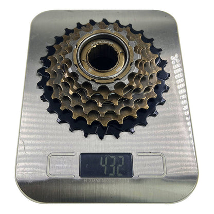 Pacha De Rosca Sunrace M2a 6 Velocidades 14-28 Dientes Mtb Marrón