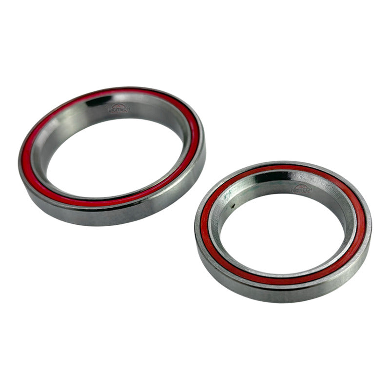 Juego Dirección Bicicleta Gw 1-1/8 Copas  Integrado Negro Plateado