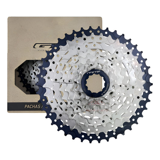 Cassette Gw 11-42 8v Pacha Para Bicicleta De Montaña Gris 11 42
