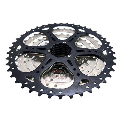 Pacha Gw 8v Cassette + Cadenilla 8v Kmc Z8 Bicicleta Mtb Negro 11 40