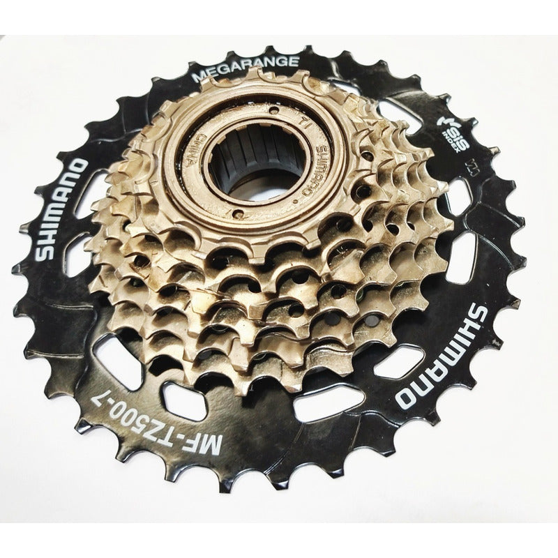 Rueda Libre Para Bicicleta 14/34d 7 Pasos Mf-tz500 Shimano