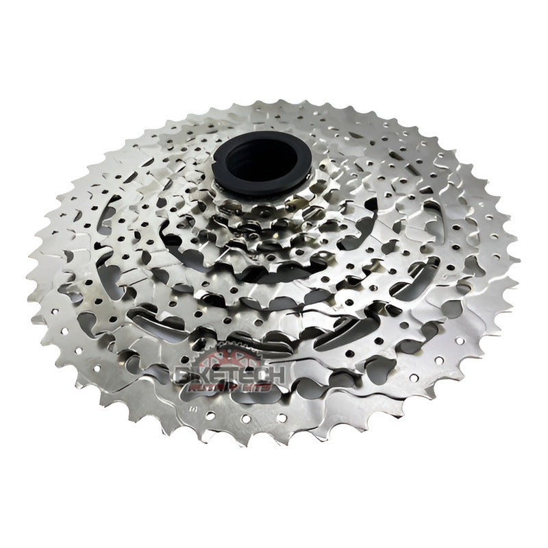 Pacha 9 Velocidades Cassette Sunrace M983 11-50 Bicicleta Cantidad Máxima De Dientes 50 Cantidad Mínima De Dientes 11 Color Gris