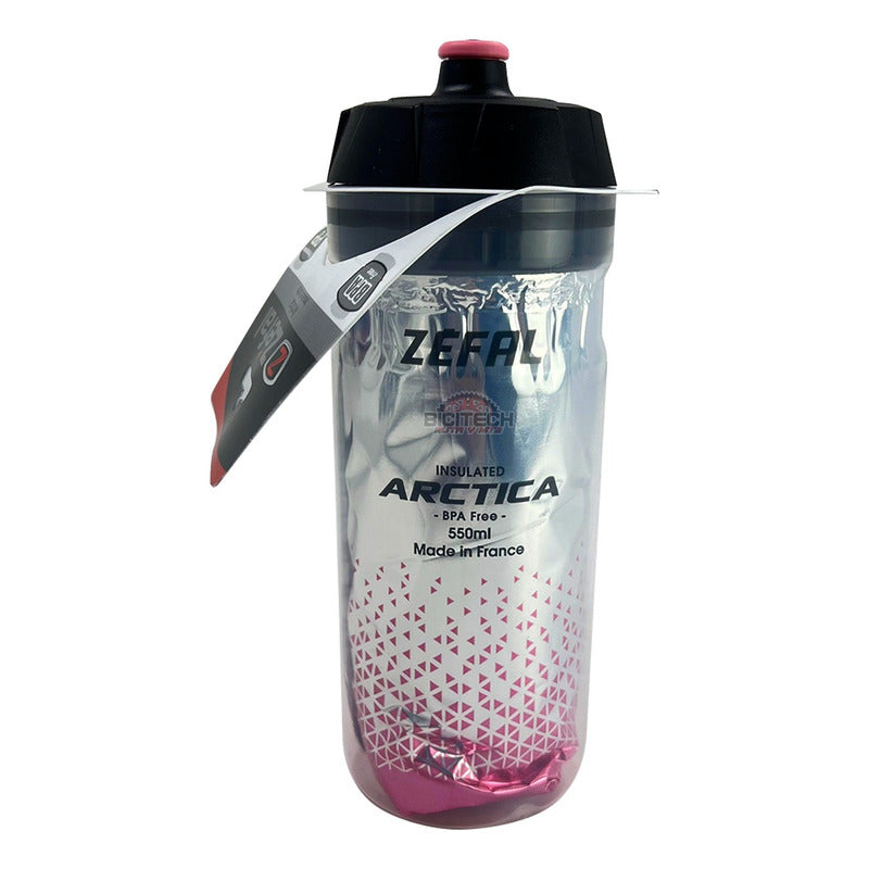 Caramañola Zefal Arctica 550ml + 2 Bebidas Elite Hidratante