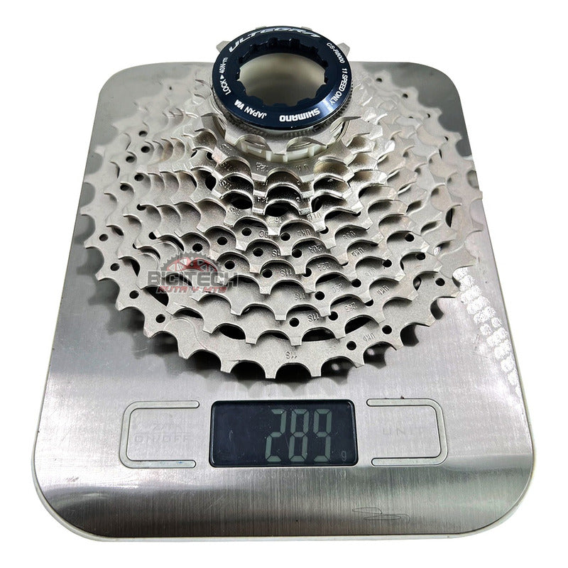 Combo 11v Pacha Shimano Ultegra R8000 + Cadena Ultegra Ruta Gris 11 32