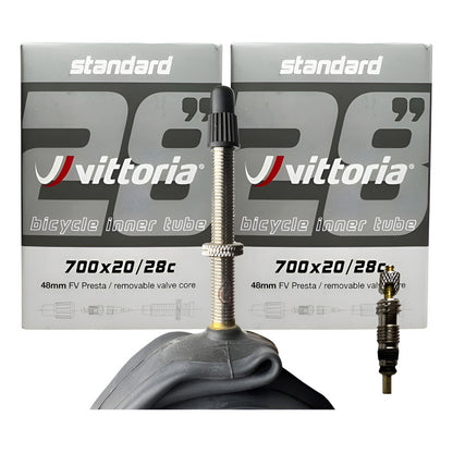 2 Neumáticos De Ruta Vittoria 700 X 20/28 Válvula 48mm Presta