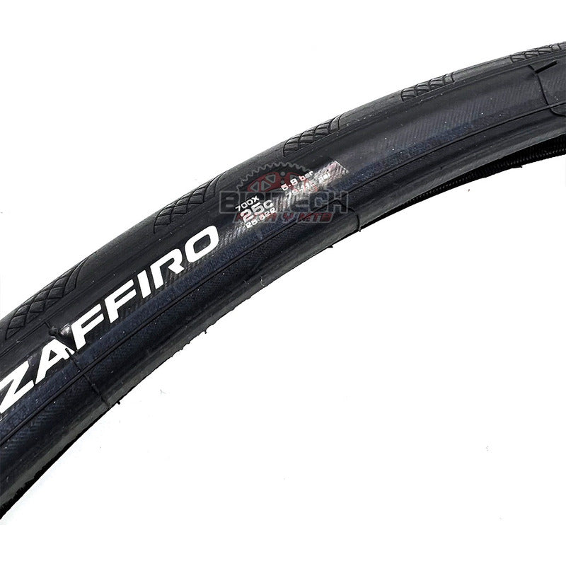 Kit Llantas Vittoria Zaffiro 700x25 + Neumáticos Ruta Negro